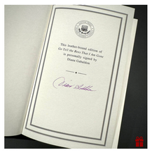 Easton Press Diana Gabaldon's Go Tell the Bees That I Am Gone SIGNED SEALED