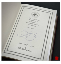 Easton Press Lev Grossman's The Bright Sword SIGNED First Edition SEALED