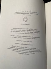 Folio Society MISERY Stephen King ECO WRAPPED With slipcover - First Printing