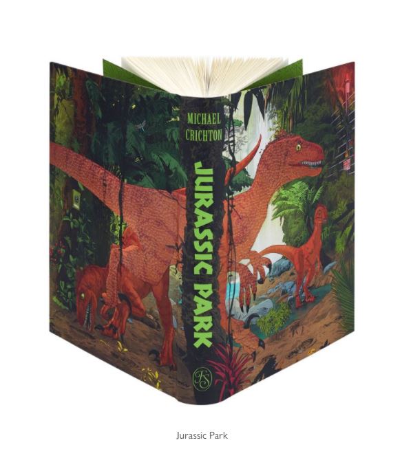 Folio Society JURASSIC PARK Michael Crichton SEALED – GildedLegacyBooks