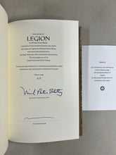 Suntup Editions Legion by William Peter Blatty SIGNED Numbered 168/250 Edition with bookmark