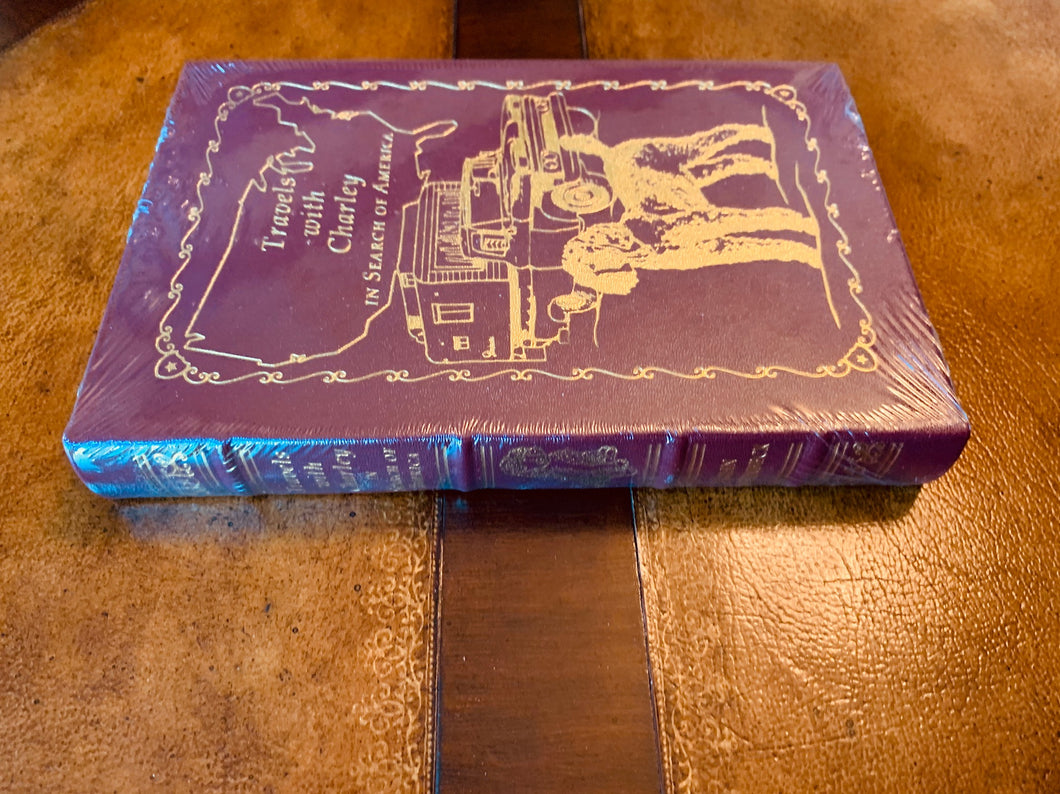 Easton Press TRAVELS WITH CHARLEY John Steinbeck SEALED