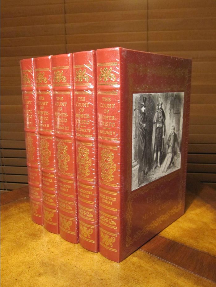 Easton Press COUNT MONTE Dumas 5 vol SEALED Deluxe Limited Edition