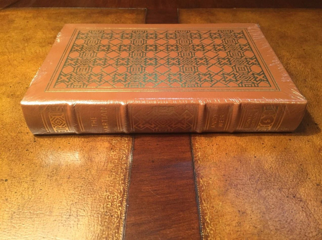 Easton Press THE MARTIAN Andy Weir SIGNED SEALED