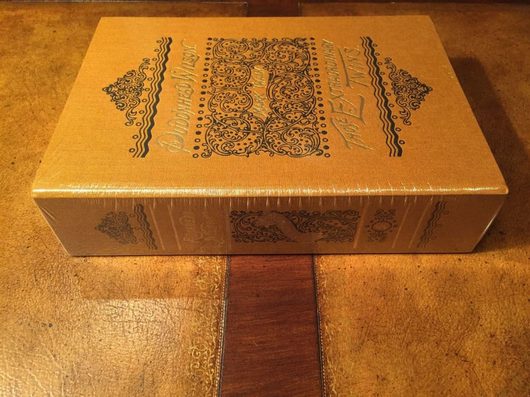 Easton Press Mark Twain's PUDD'NHEAD WILSON Deluxe Limited Clamshell Edition SEALED