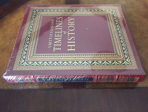 Easton Press SMITHSONIAN TIMELINES OF HISTORY SEALED